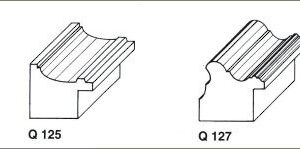 Cornici per quadri in legno Modelli: Q 125, Q 127