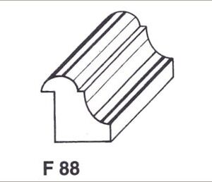 Fermavetri in stile barocco  Modelli : F 88