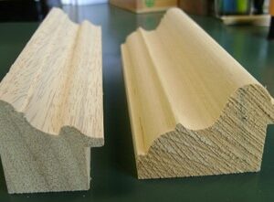 Cornice grezza per quadro realizzato in AYOUS   – mm 4,5 x 4,5 – mm 6,5 x 4,5
